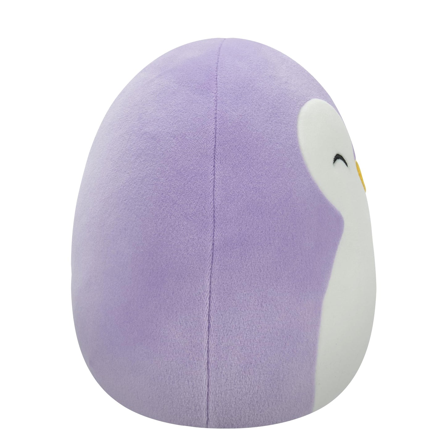 Squishmallows 7.5-Inch Elle The Purple Penguin - Soft Plush Toy with Closed Eyes and White Belly, Perfect for Collectors and Gift-Giving
