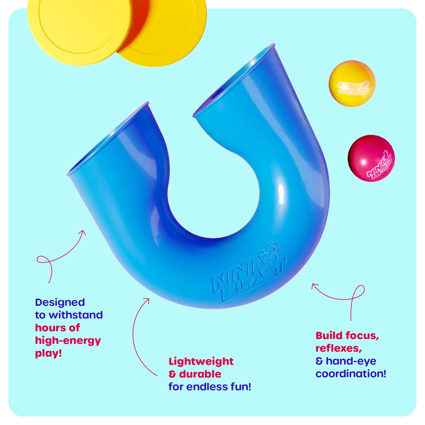 Jug'loop - Juggling Balls Skill Game - Outdoor Games for Kids, Teens, & Adults - Boys Toys for Ages 8-13 - 8 9 10 Year Old Boy T