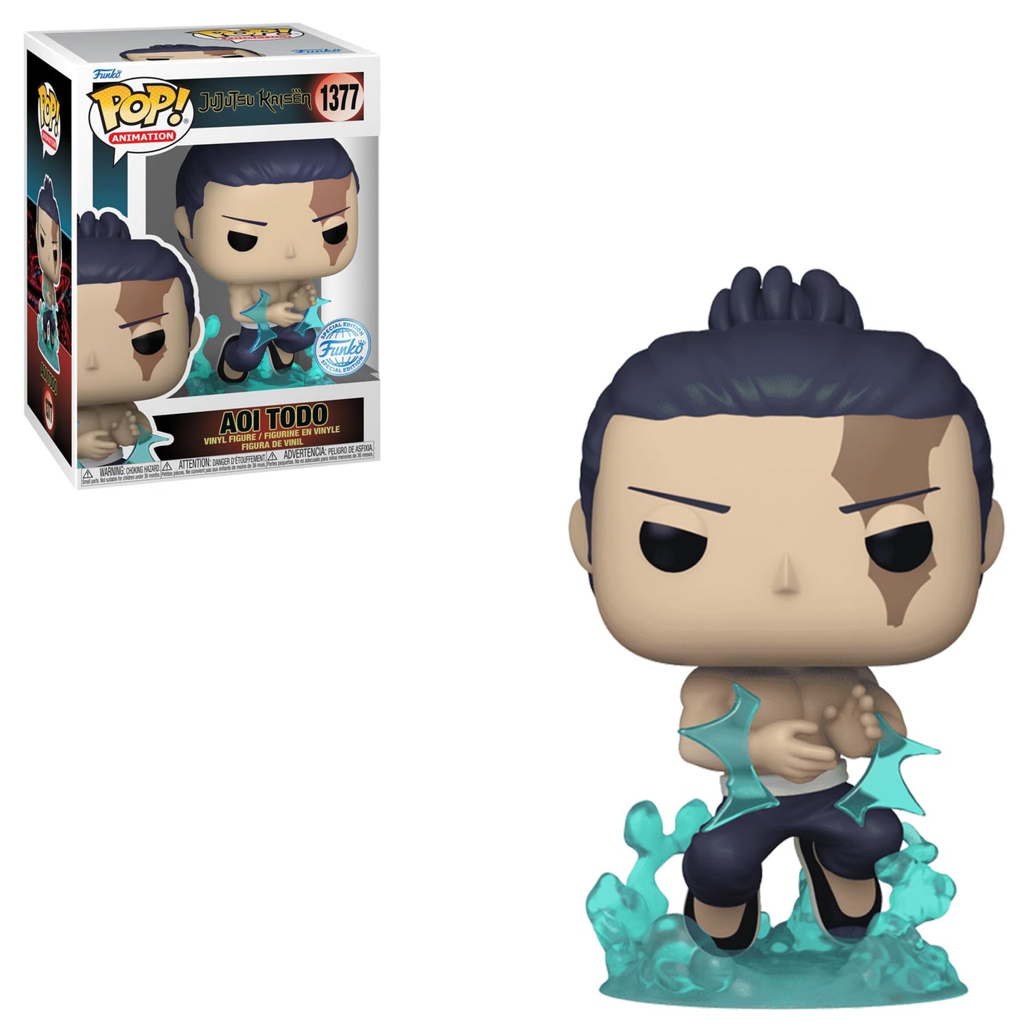 Funko Pop! Jujutsu Kaisen Aoi Todo Vinyl Figure #1377 - Multicolor Exclusive