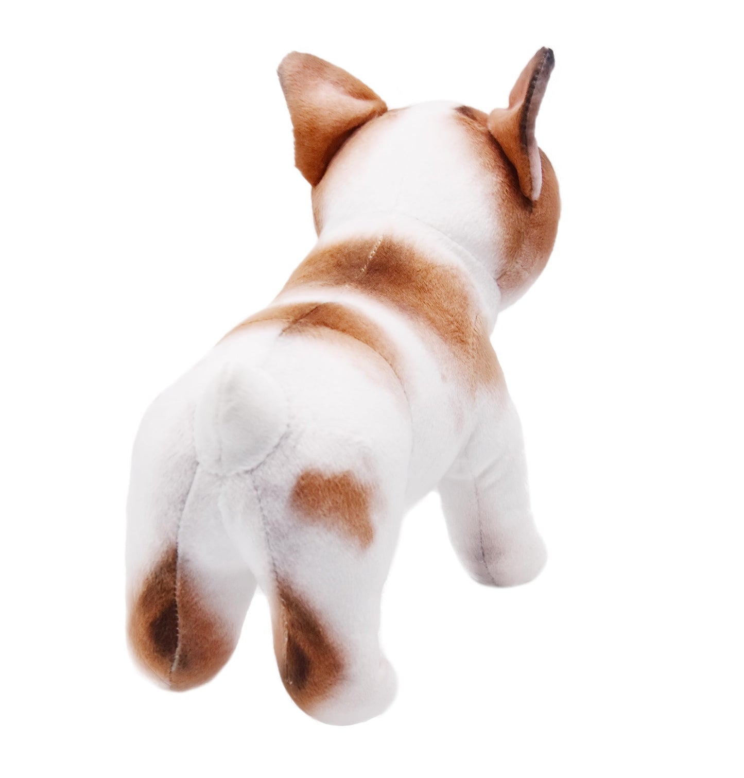 Yonlit Lifelike French Bulldog Stuffed Animal Simulated Plush Puppy Toy Doll Super Realistic Amber Dogs Act Like Real Excellent Gifts For Kids Birthday Party Dog Collection 10 Inches