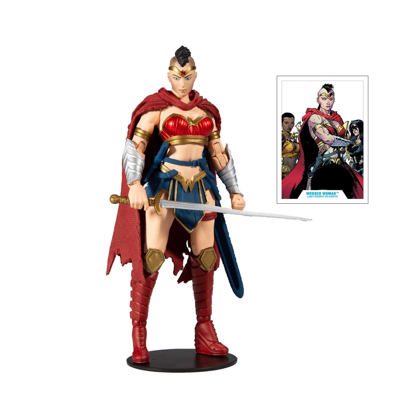 Mcfarlane Toys - Dc Build-A 7 Figures Wave 3 - Last Knight On Earth - Wonder Woman