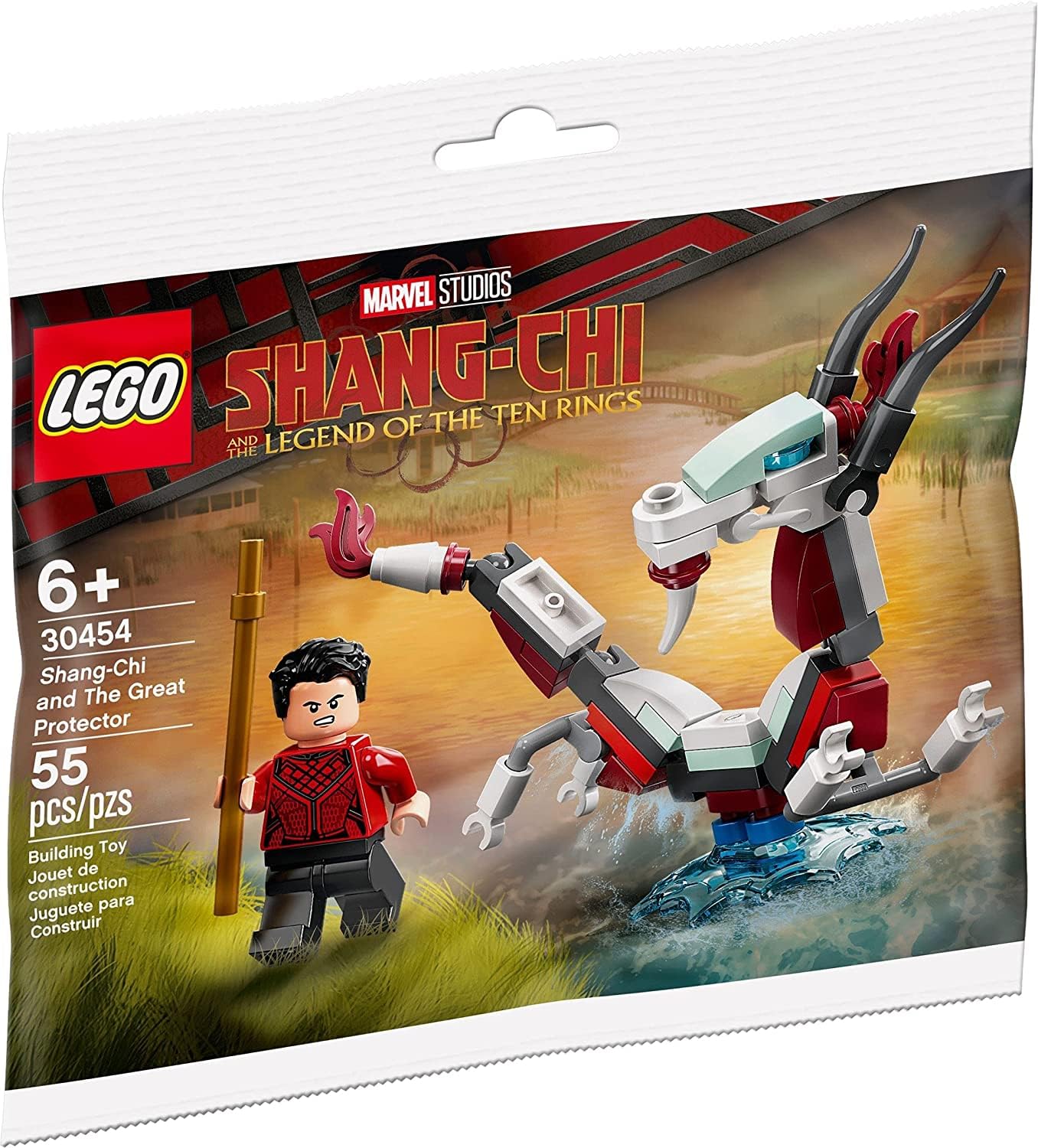 Lego Marvel Studios Shang-Chi And The Legends Of The Ten Rings Set #30454 - Shang-Chi And The Great Protector