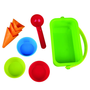 Hape Ice Cream Shop Sand and Beach Toy Set Toys, Multicolor