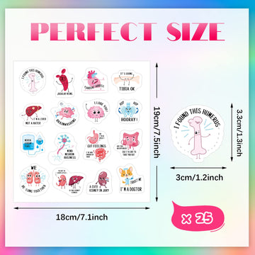 400 Pcs Nursing Stickers Funny Pun Nurse Stickers Medical Themed Decals Nursing Student Stickers Nurse Accessories For Water Bottles Laptop Envelopes Phone Nurses Week Supplies(Vibrant)