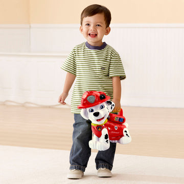 VTech Paw Patrol Treat Time Marshall Toy - Plastic, 3.9" x 11" x 12", Marshall Color, Model 80-190400