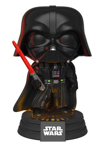 Funko POP Bobble: Star Wars Darth Vader Electronic Vinyl Figure, Standard Size, Multicolor, Model 35519