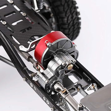 SecosAutoparts Full Metal Assembled Transmission Case Center Gearbox with Steel Gear Set for 1/10 Scale RC Axial SCX10 Crawler C