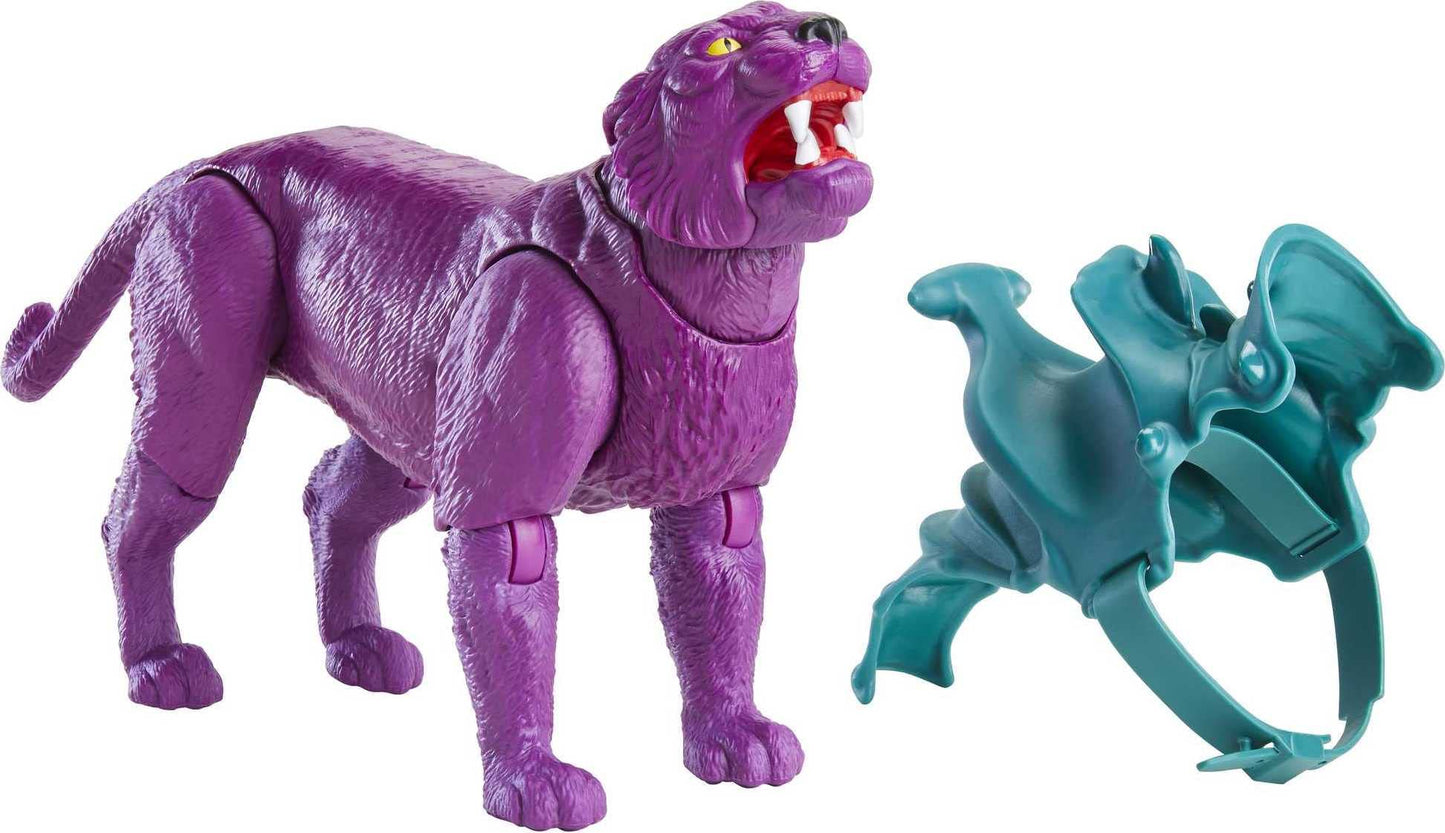 Mattel Masters Of The Universe Origins 5.5 Inch Action Figure Deluxe Pack Panther/Mattel 2021 Masters Of The Universe Origins 5.5 Inch Action Figure Deluxe Pack Panthor Motu Magic Legend Of Heman