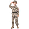 Giftinbox Army Costume For Kids, Soldier Military Costumes For Boys, Halloween Costumes For Kids Boys, Kids Army Soldier Uniform Age 3-10 Size L