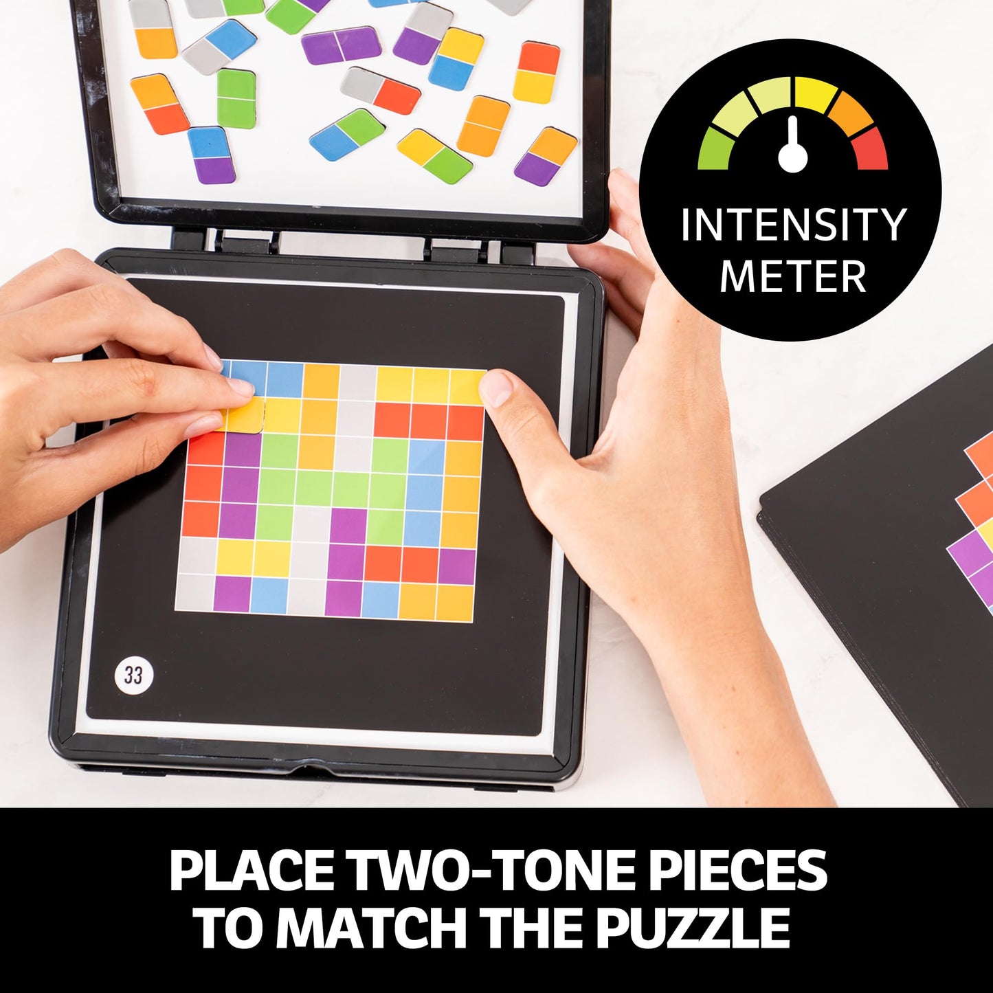 Educational Insights Kanoodle Duplexity, Brain Teaser Puzzle Challenge Game For Kids, Teens, And Adults, Stocking Stuffers, Ages 7+