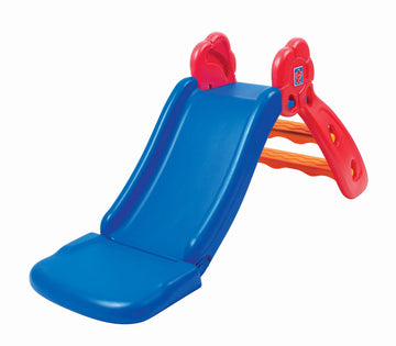 Grow'N Up 2-In-1 Basketball To Slide (2035) With Junior Sized Basketball - Easy To Convert From A Sturdy Slide To Playing A Game Of Hoop (30' High) - Fun Indoor & Outdoor Gift For Toddler