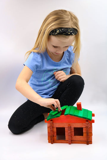 ROY TOY 550 Pc. Deluxe Building Set, Made in The USA, 3 Years & up