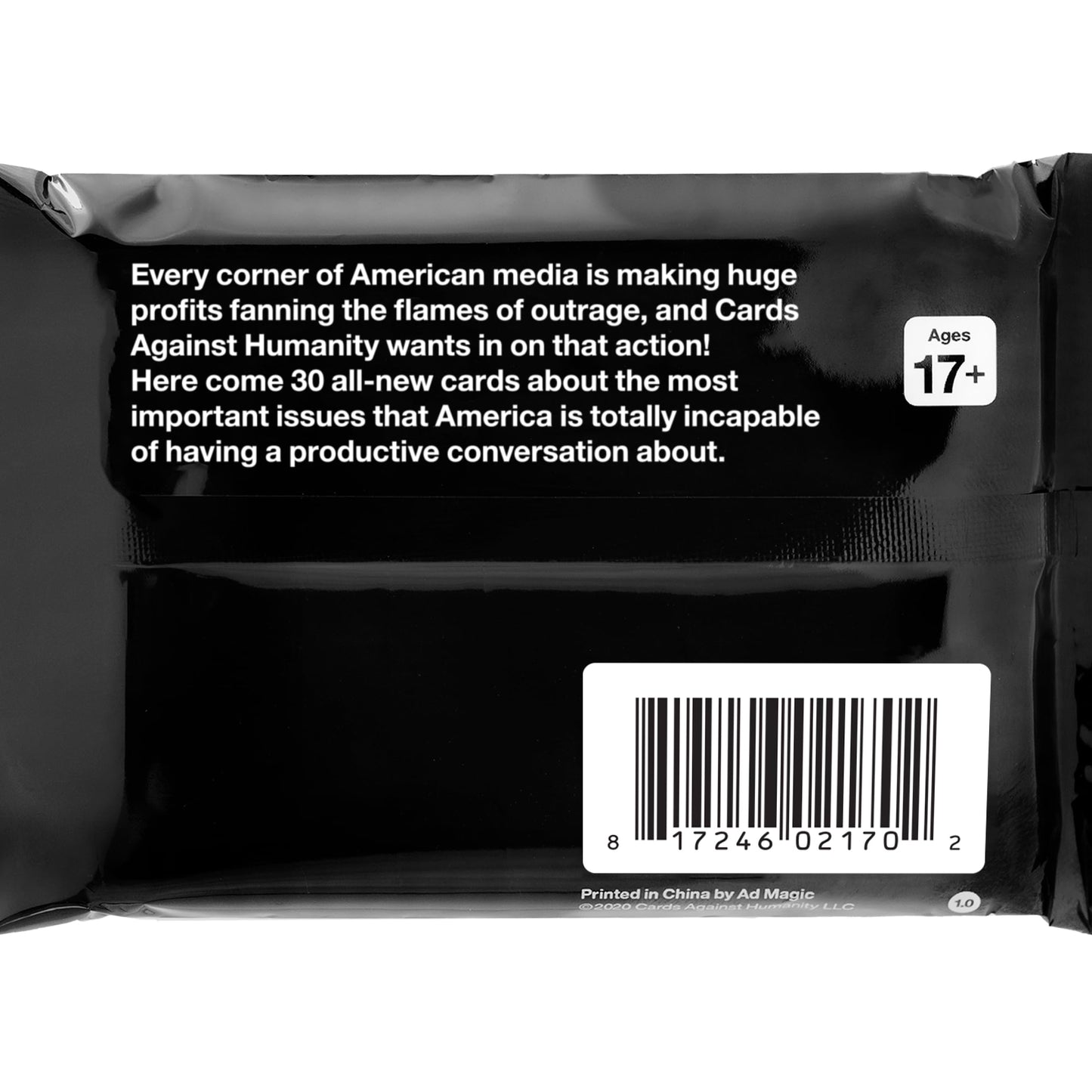 Cards Against Humanity: Culture Wars Pack  Mini Expansion  New For 2023