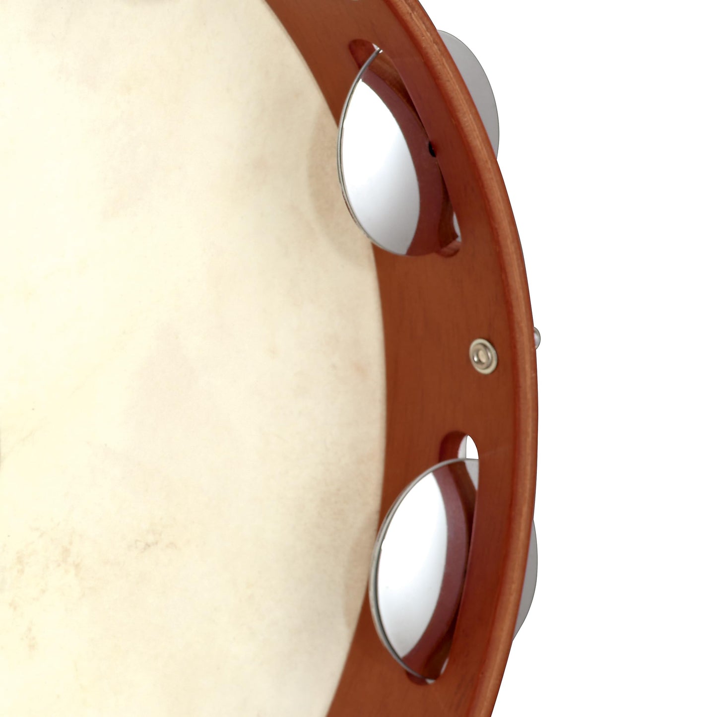 Meinl Percussion 12'' Pandeiro With Traditional Frame And Chrome Plated Steel Jingles-Not Made In China-Tunable Goat Skin Head,