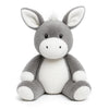 WEIGEDU Adorable Gray Donkey Plush Toy - 12.6 Inch Soft & Cuddly Stuffed Animal Donkey, Perfect for Kids, Babies, Toddlers - Far