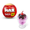 MAX enhanced Snacks Building Bricks Collection (Ice Cream) by ZURU. Building Bricks for Teens mature-themeds and Collectors. Build Collect and Display your collection of delicious Snacks!