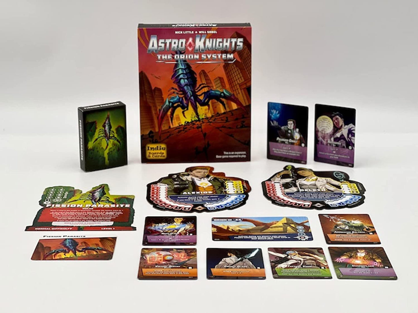 Indie Boards & Cards Astro Knights Orion Board Game | Ages 14+ | 1-4 Players | Medium Size | Multi-color | Cardboard Material