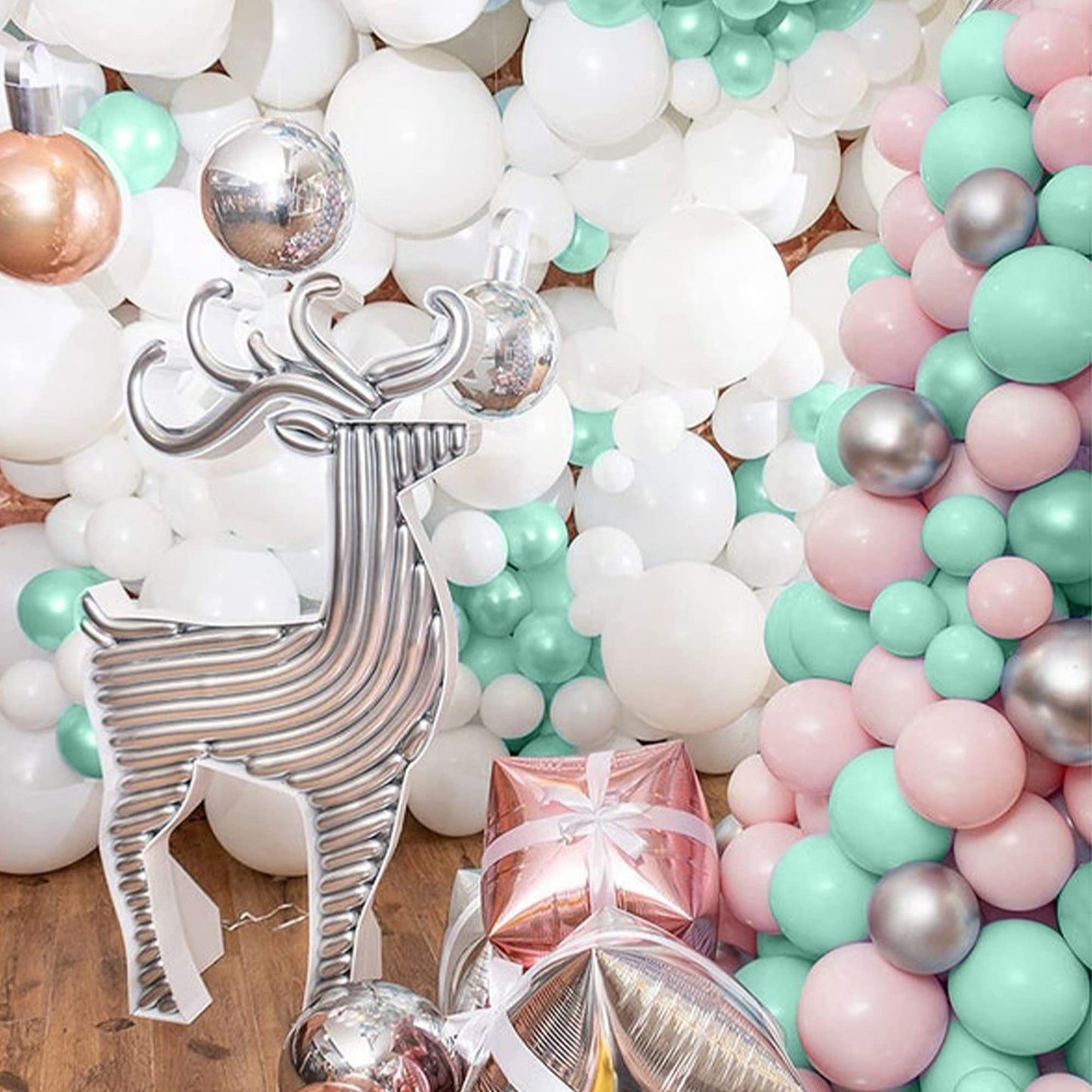 120Pcs Balloon Garland Kit 18/12/10/5 Inch Latex Balloons For Birthday Decorations Baby Shower Wedding Party Balloon (Double4, D