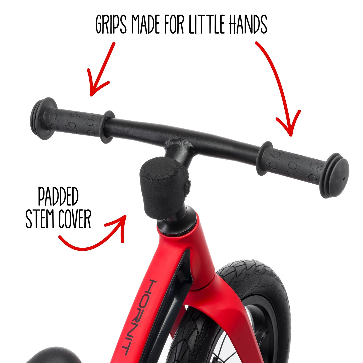 Hornit Airo Balance Bike For 18 Month Toddlers To 5 Year Old Kids, Super Lightweight Magnesium Alloy, No Pedal, Adjustable Seat,