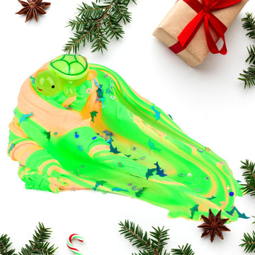 Butter Slime Glitter Mix Ins, Glow In The Dark Cute Charm Cream Slime For Girls Boy Ages 8-12, Scented Sludge Soft Putty Stretch