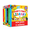 Madame Curies Baby'S First Library | Baby Toys, Gifts For 0-3-6 Months, 0 To 1 Year Old| Baby Shower Gifts, Toddler Board Books