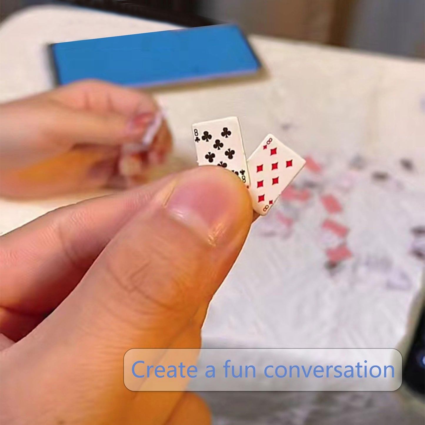 Lukeerit Party Spoof Fun Mini Playing Cards