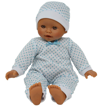 14 Inch Soft Body Hispanic Baby Doll