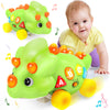 Dinosaur Crawling Toys For 1 Year Old Boy, Musical Baby Toys For 6-12 Months, Early Development Learning Toys For 12-18 Months B