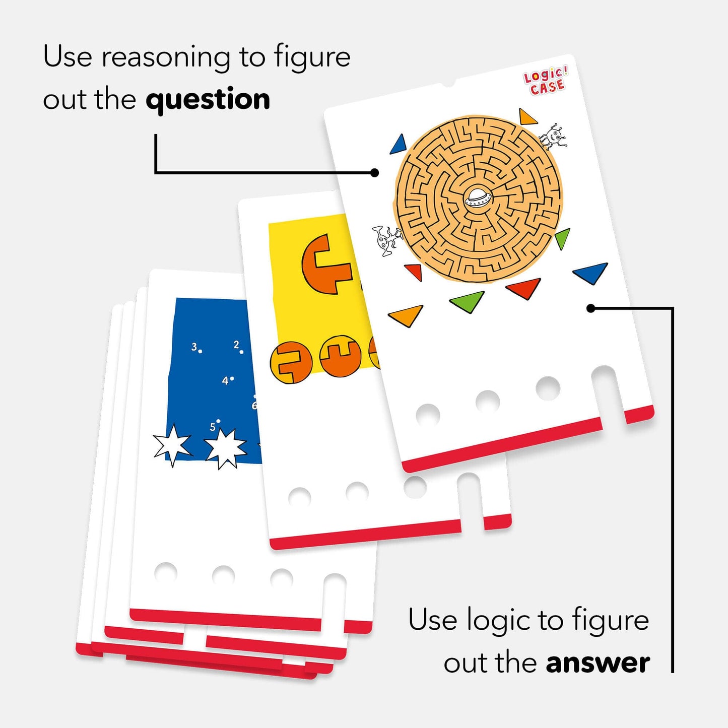 Haba Logic! Case Starter Set - Brain Building Puzzles For Ages 7+