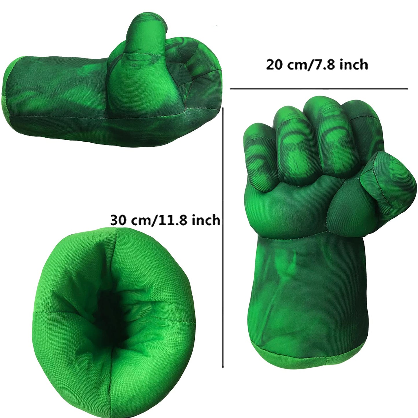 Superhero Hands Gloves Superhero Capes Fists Kids Soft Plush Superhero Toys Accessories Superhero Costumes Gloves Cosplay For Bo