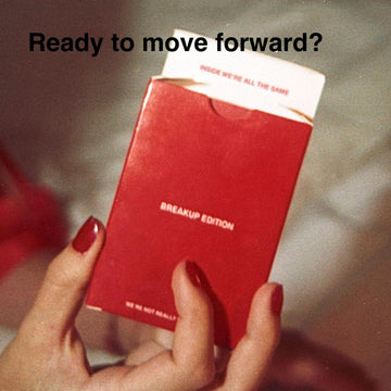 We'Re Not Really Strangers Breakup Edition Expansion - 51 Introspective Conversation Cards - A Journey Of Healing And Empowerment For Singles, Adults, & Teens - For Game Nights, Ages 18+,1-2 Players