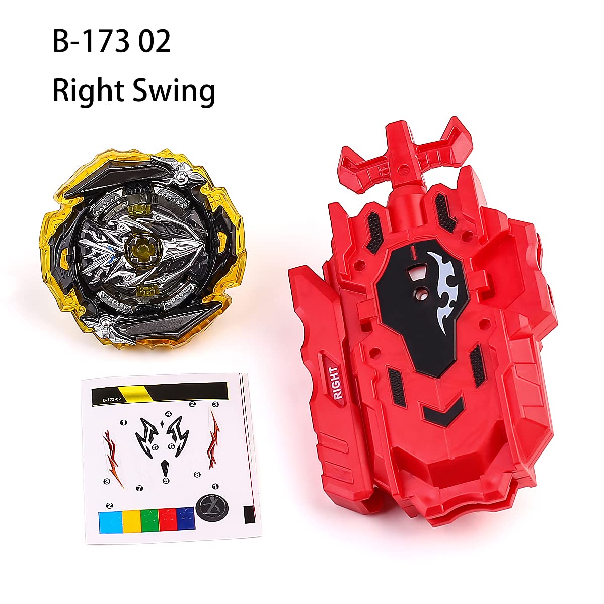 Battling Tops Burst Superking B-173 Gyro Toys For Kids With Launcher (B-173-02)