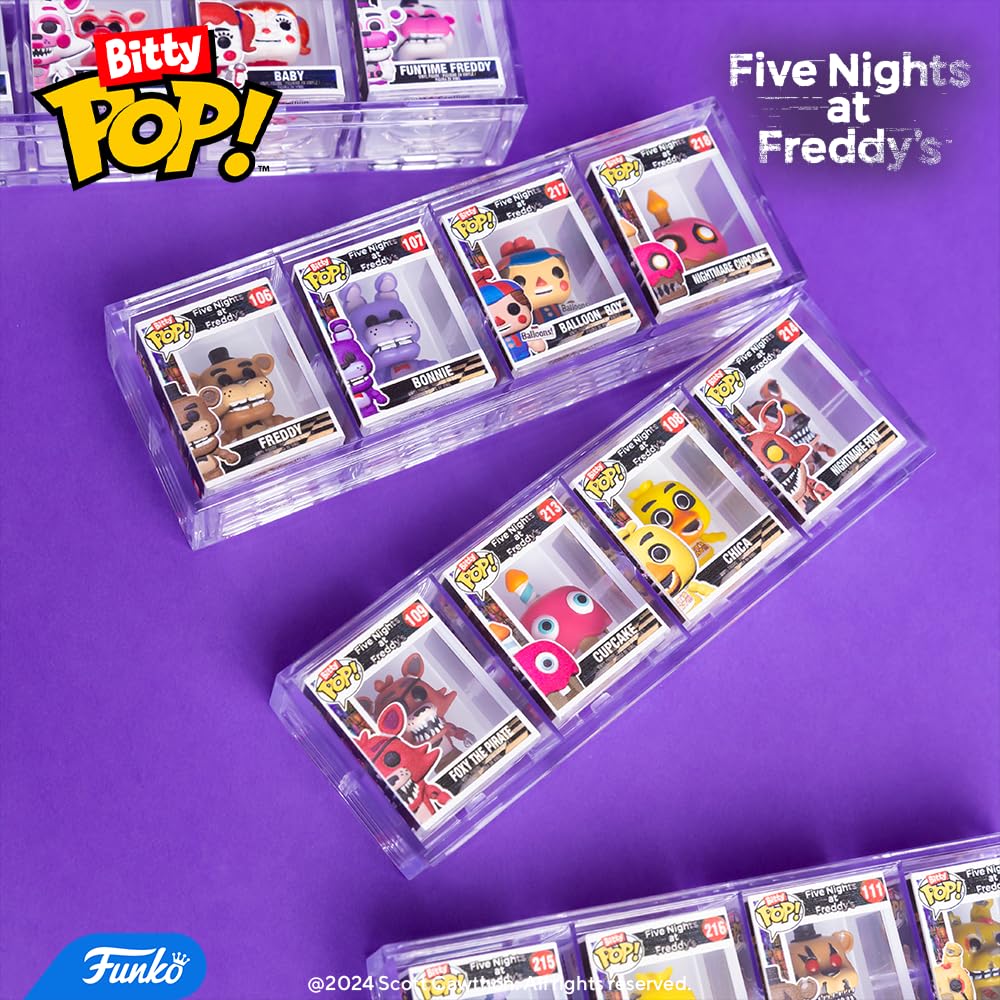 Funko Bitty Pop! Five Nights At Freddy'S (Fnaf)- Nightmare Bonnie And A Surprise Mystery Mini Figure - 0.9 Inch (2.2 Cm) Collectable - Gift Idea