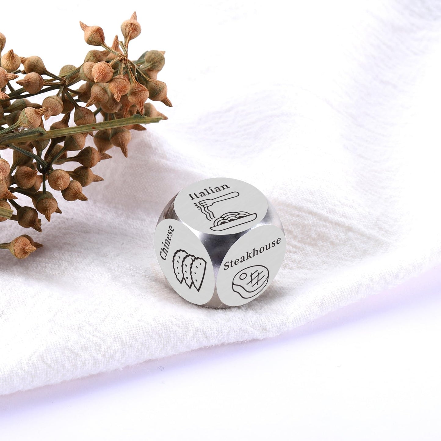 Gag Gifts Food Dice, Valentines Day Gifts, Date Night Ideas Gifts For Husband Wife, Dice Games For Family Party, Funny Dinner Di