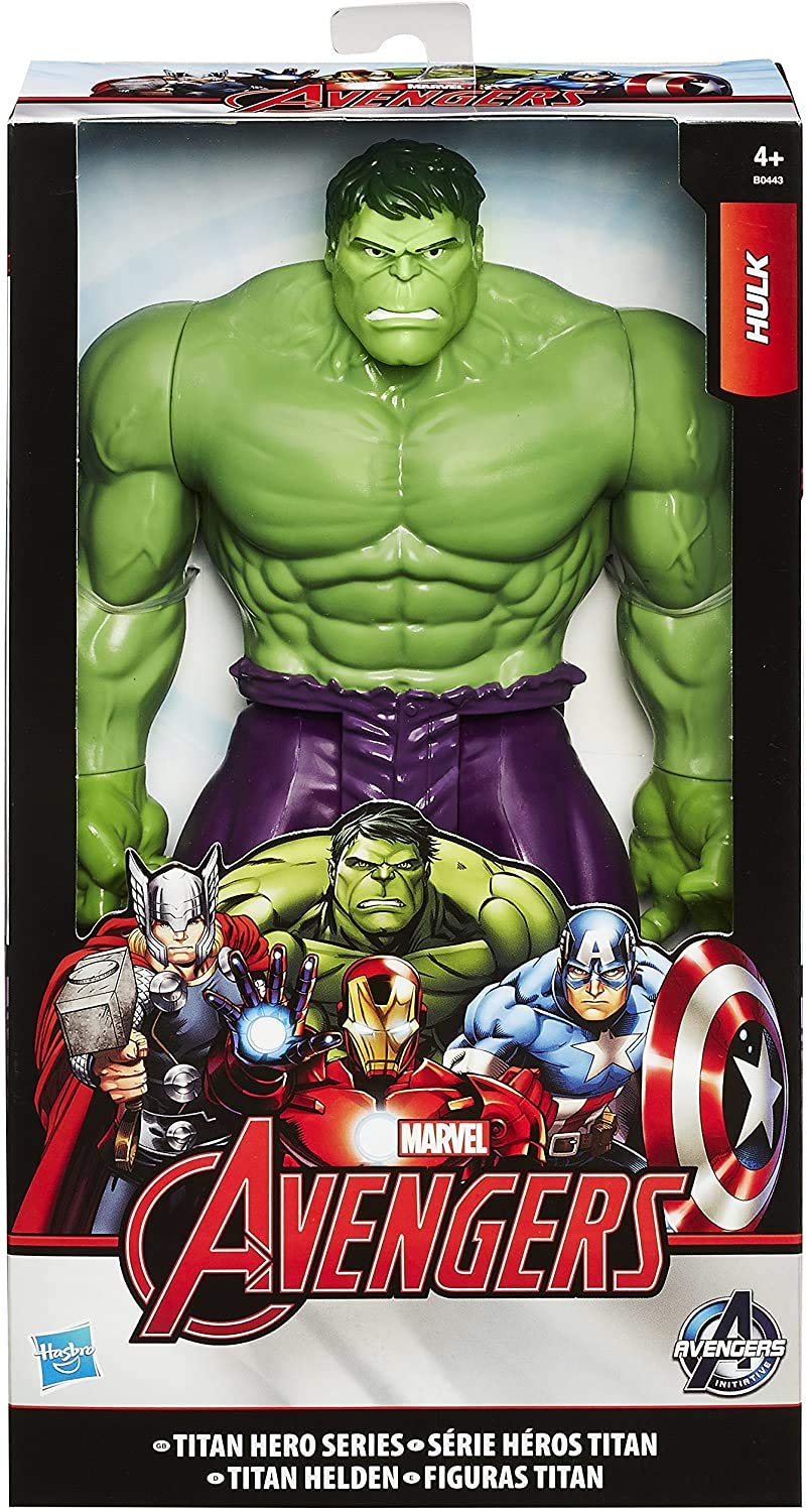 Titans Hero Series Hulk 12 inch Tall Action Figure from Marvel Avengers