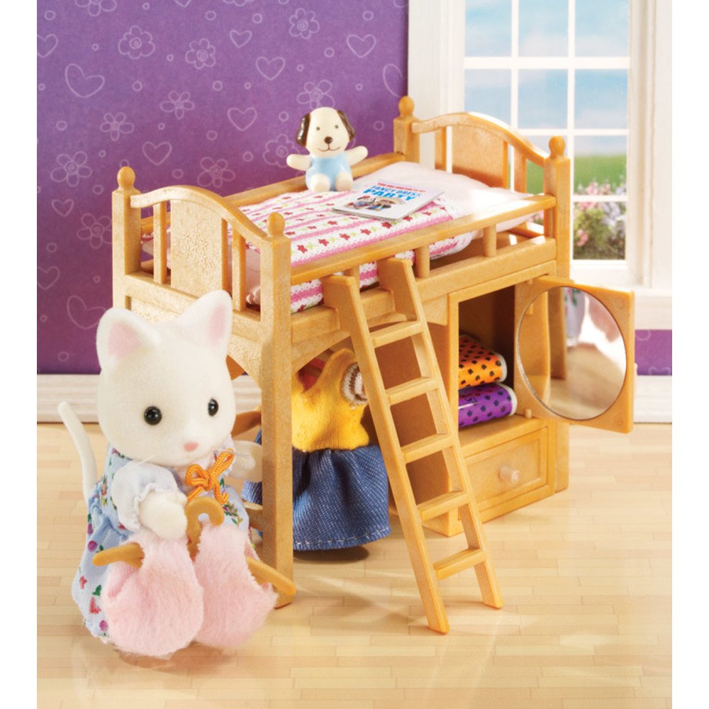 Calico Critters Loft Bed - Create A Cozy And Fun Space For Your Critters To Sleep!