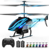 Bussgo Rc Helicopter, Remote Control Helicopter For Kids With 30Mins Flight(2 Batteries), 7+1 Led Light Modes, Altitude Hold, Rc