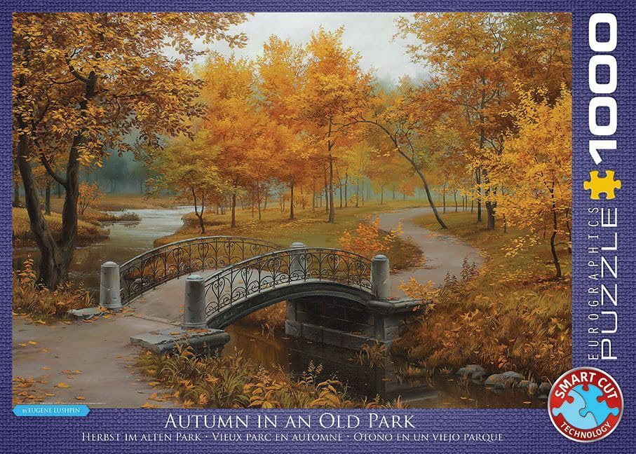 Eurographics Autumn In An Old Park By Eugene Lushpin 1000-Piece Puzzle
