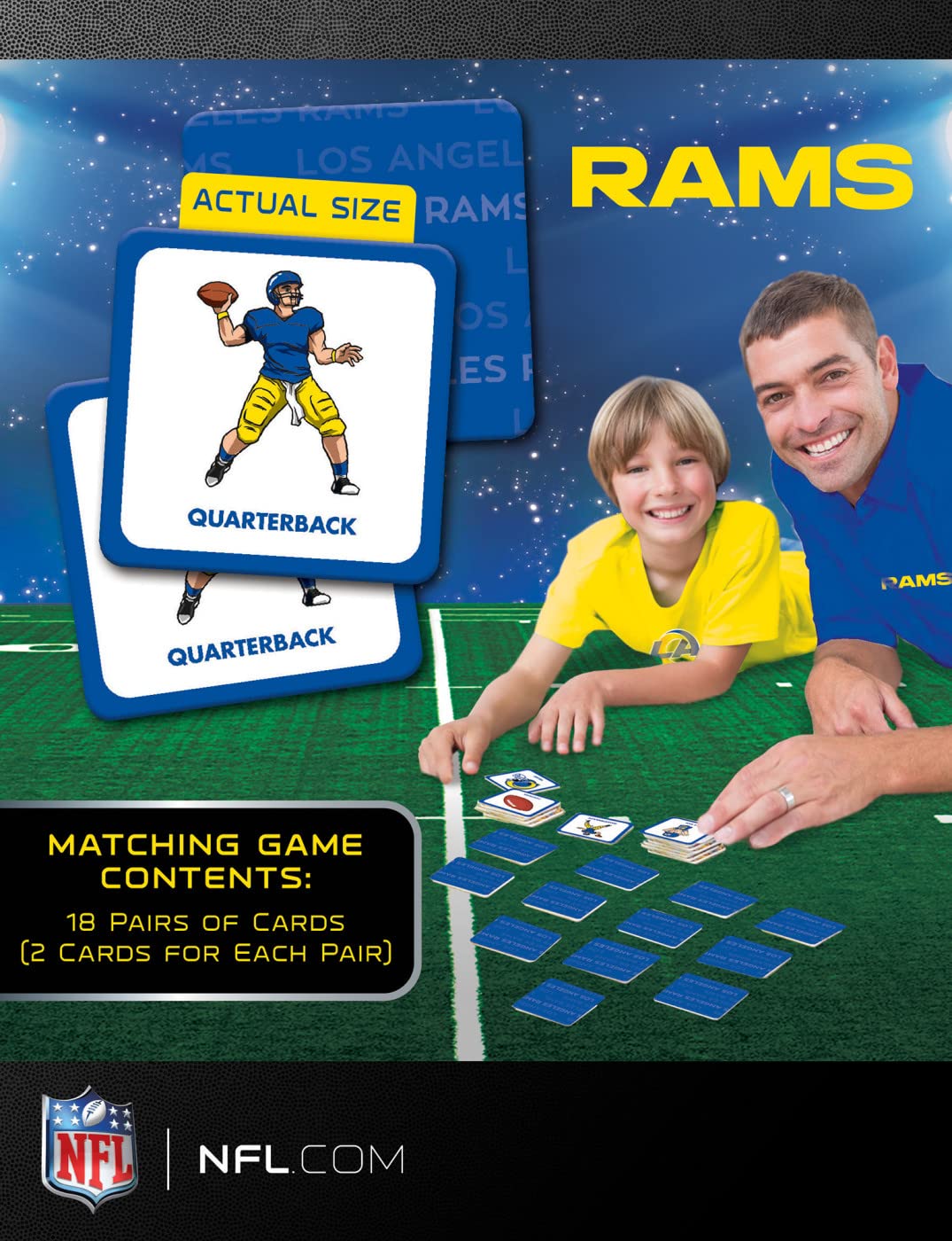 Los Angeles Rams Matching Game