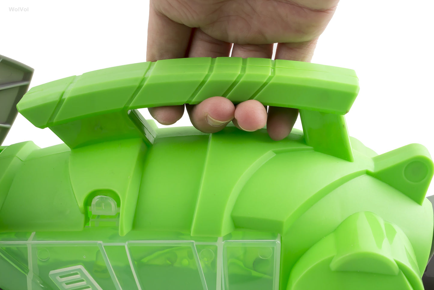 WolVolk Perfect Dinosaur Storage Carrier for Your Dinosaurs and Cars (Includes Mini Dinosaurs and car Toys)