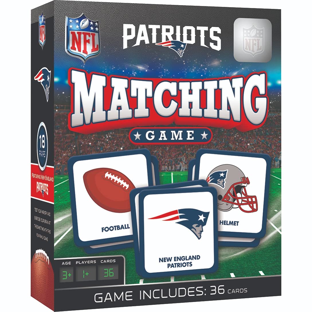 New England Patriots Matching Game