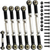 (2025 Upgrade) 78-108Mm Stainless Steel Turnbuckles/Camber Link For 1/10 Traxxas Slash 4X4 Vxl/Rustler 4X4 /Stampede 4X4 Vxl/Hos