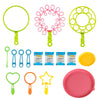 Bubble Wands kit Party Favors for Kids Bulk Toys Party Supplies Christmas Birthday Wedding Bath Time Gifts for Boys Girls (Vario