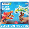 Smartivity Mech Beasts DIY Dragon & Dinosaur STEM Toy for Kids 6-12 | Moving Mouth & Flying Action | Perfect Gift for Boys & Girls