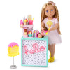 Glitter Girls - 14-Inch Fashion Doll & Play Food Set - Blonde Hair & Violet Eyes - Play Food & Pet Comb - Accessories for 14-Inc