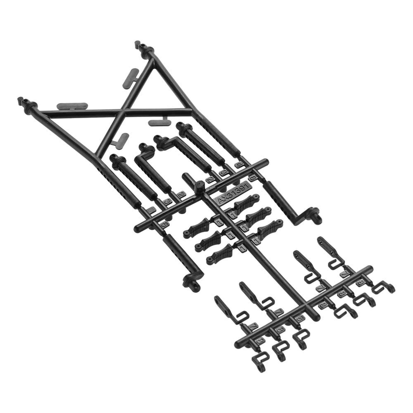Axial Body Posts SCX10 II, AXIC3191