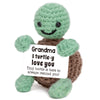 Mini Funny Turtle Grandma Gifts From Granddaughter Grandson, Small Presents For Grandma Christmas Birthday Gifts Nana Gigi, I Lo
