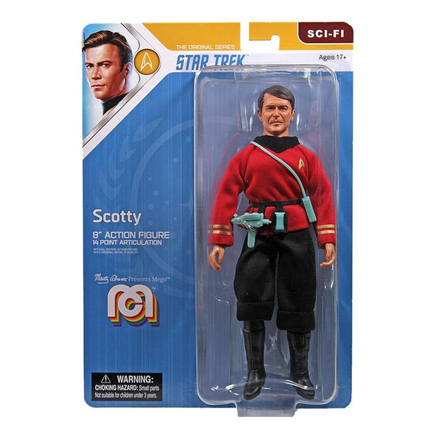 Mego Scotty Star Trek Action Figure 8'