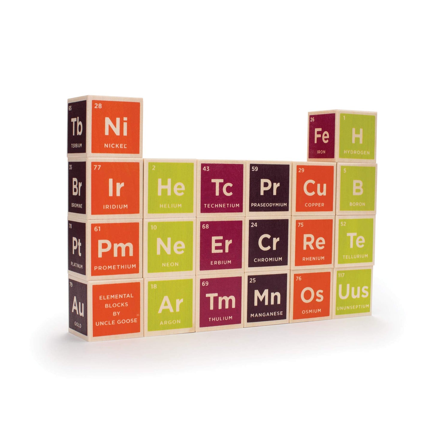 Uncle Goose Periodic Table Blocks - Made In The Usa
