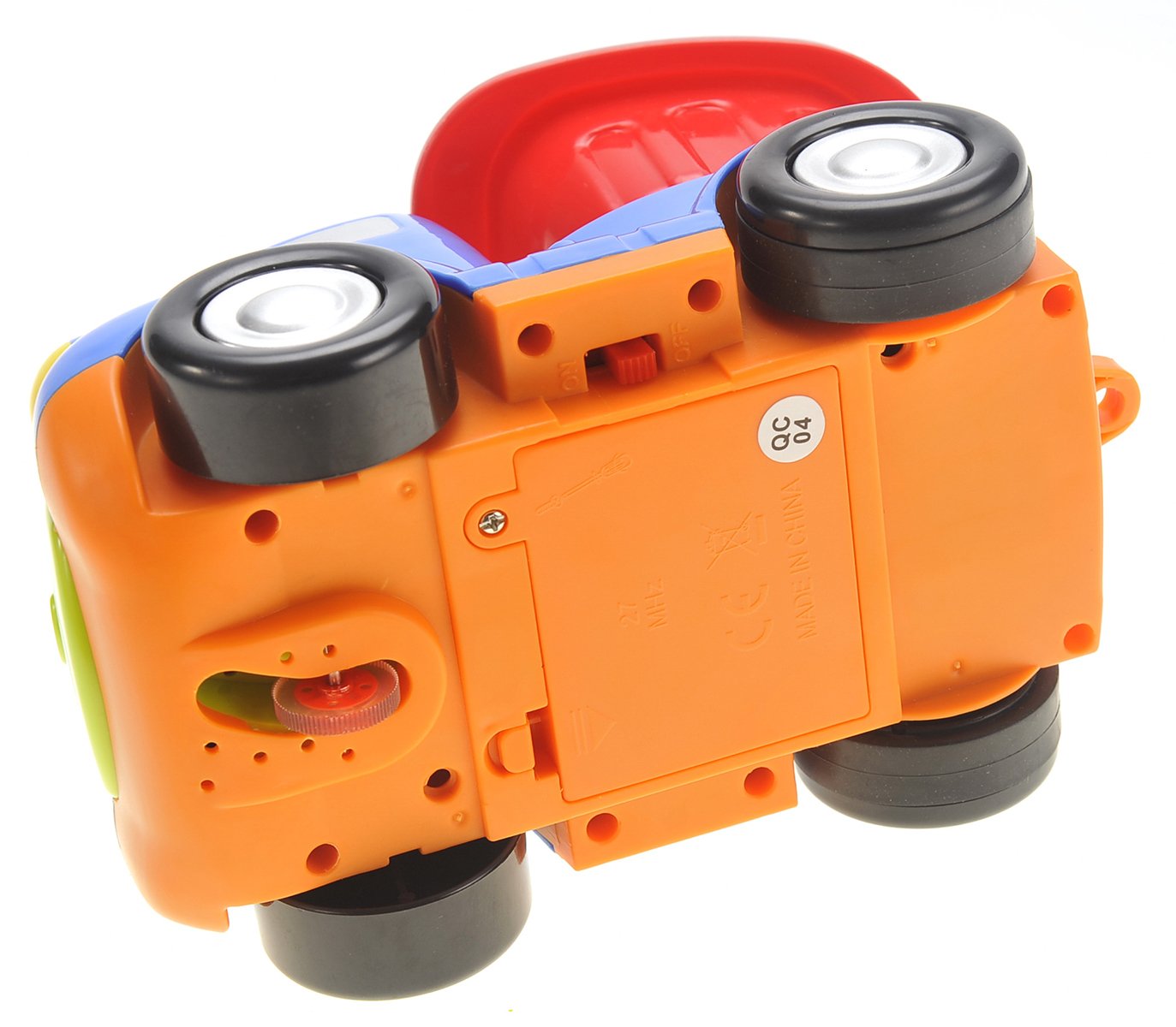 Az Trading & Import Mc12Dr Cartoon R/C Construction Car For Kids Blue